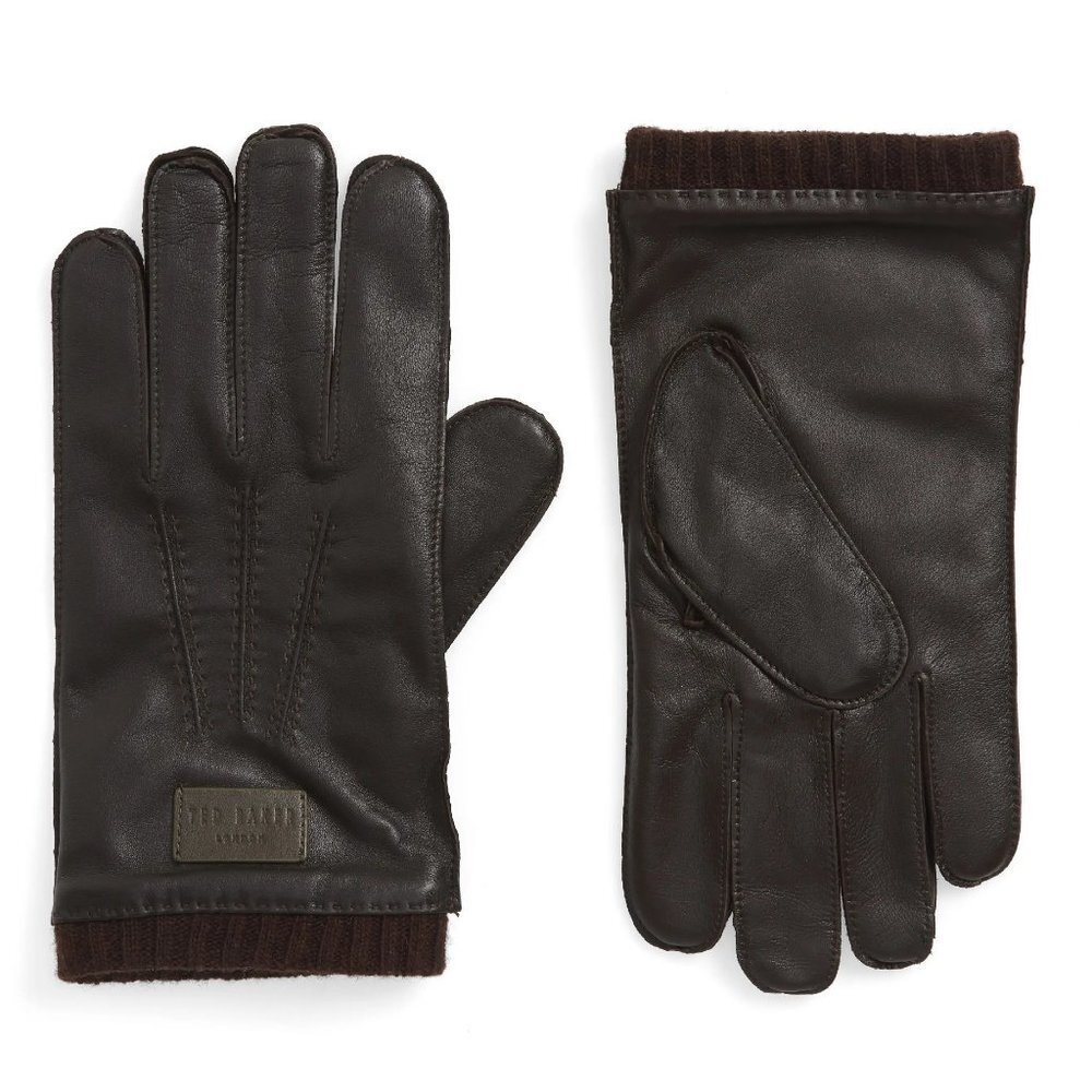 Ted Baker London Men's Blokey Leather Gloves